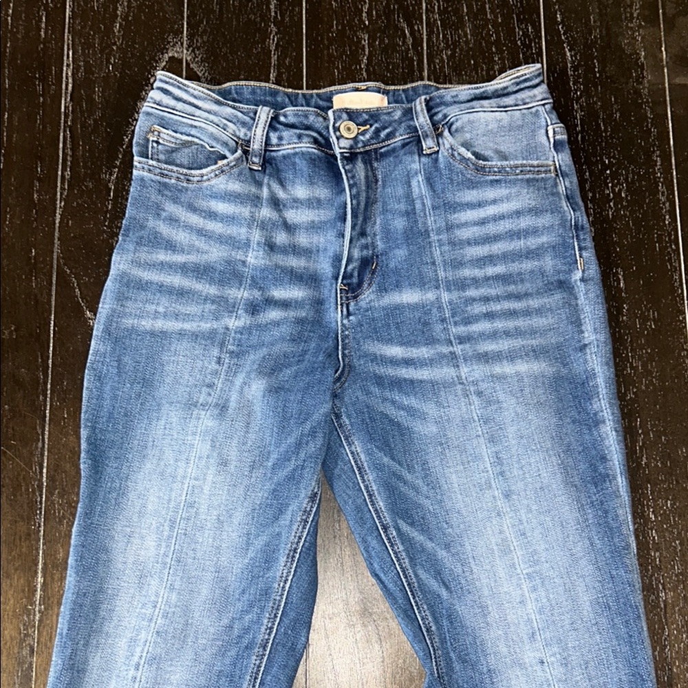 Alter’d State women’s bell bottom blue jeans
